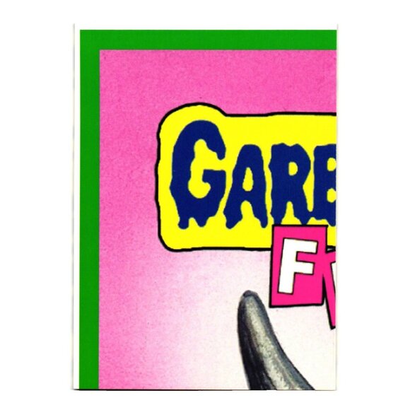 Garbage Pail Kids Flashback Martian Marcia 48b Trading Card GPK Sticker Yellow - Picture 2 of 2